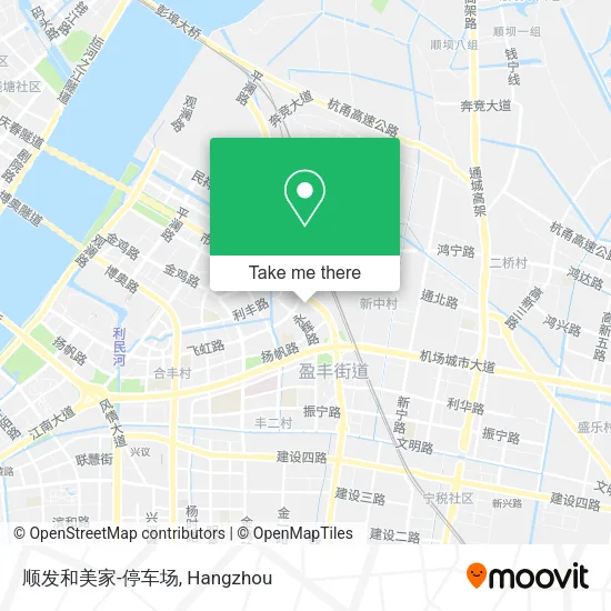 顺发和美家-停车场 map