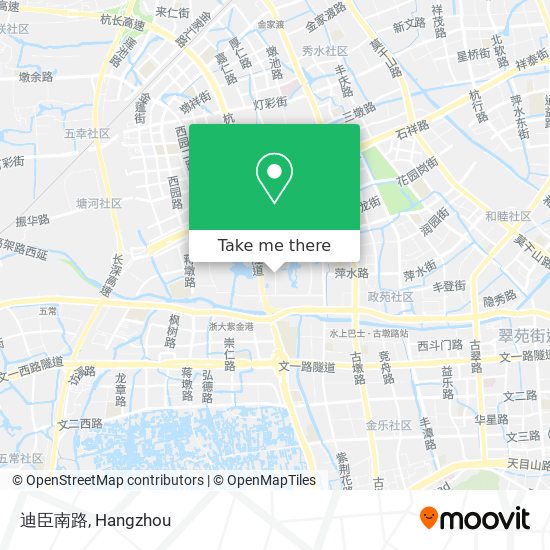 迪臣南路 map