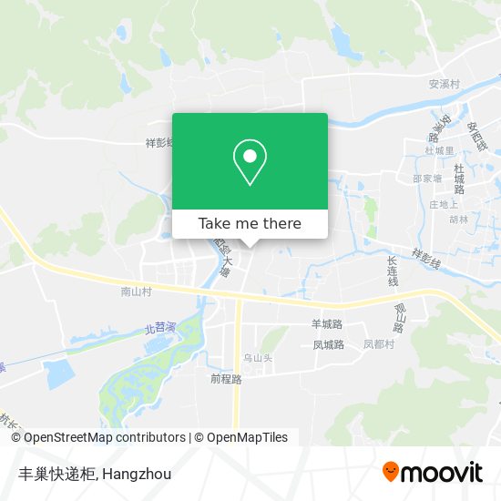 丰巢快递柜 map