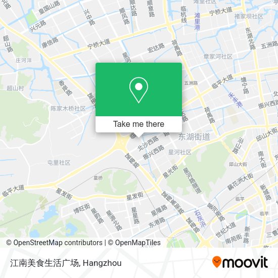 江南美食生活广场 map
