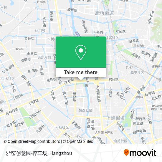 浙窑创意园-停车场 map