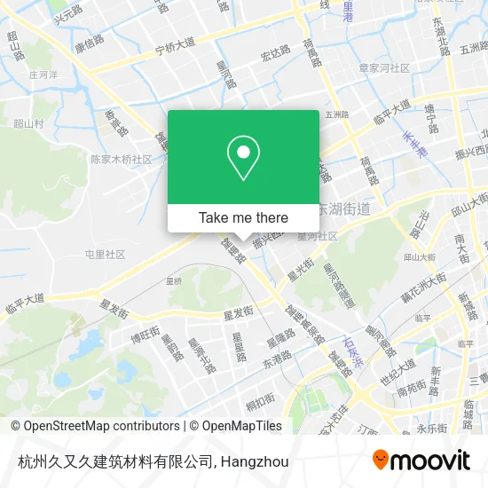 杭州久又久建筑材料有限公司 map
