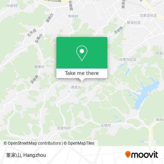 董家山 map