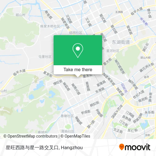 星旺西路与星一路交叉口 map