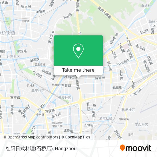 红阳日式料理(石桥店) map