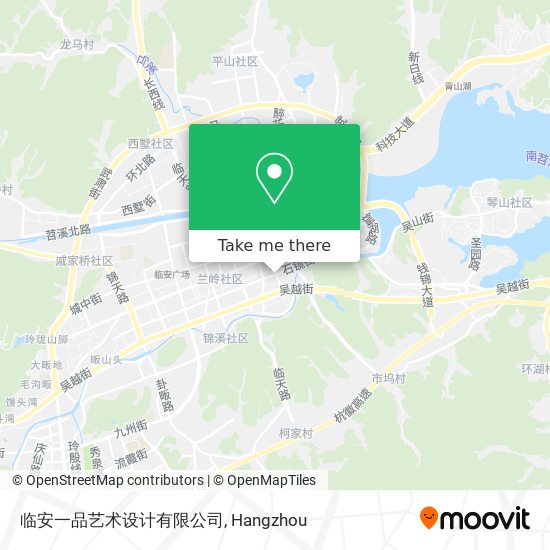 临安一品艺术设计有限公司 map
