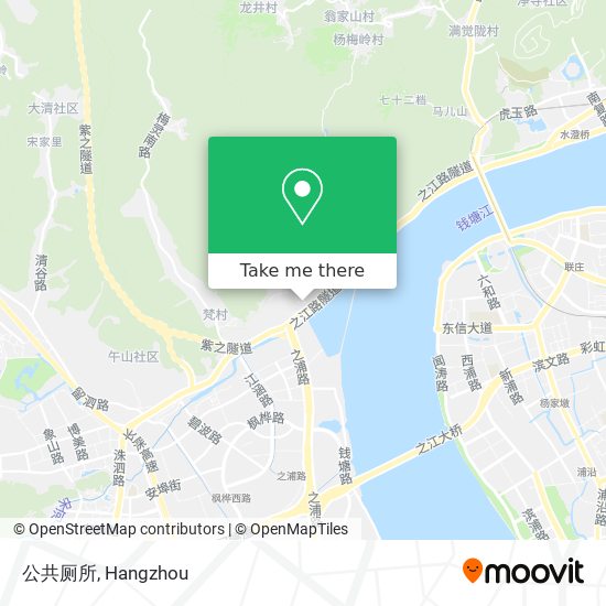 公共厕所 map