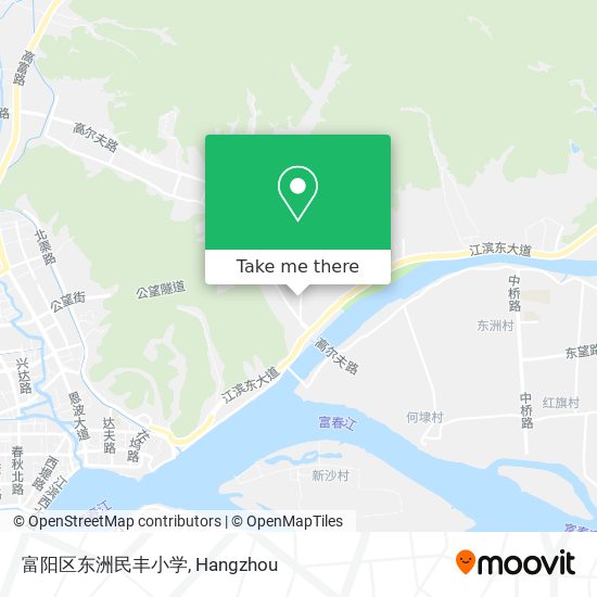 富阳区东洲民丰小学 map