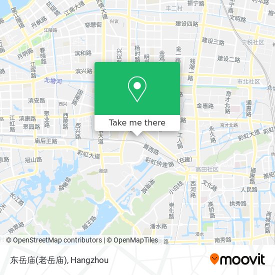 东岳庙(老岳庙) map