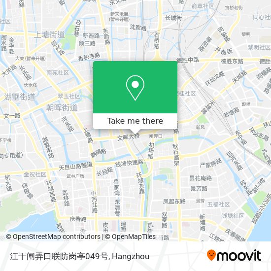江干闸弄口联防岗亭049号 map