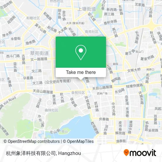 杭州象泽科技有限公司 map
