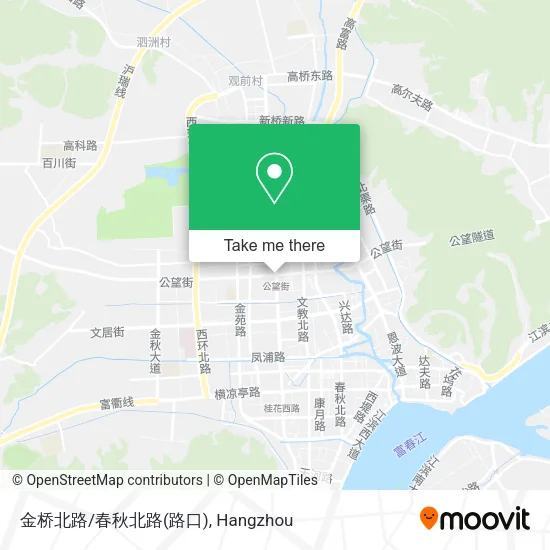 金桥北路/春秋北路(路口) map