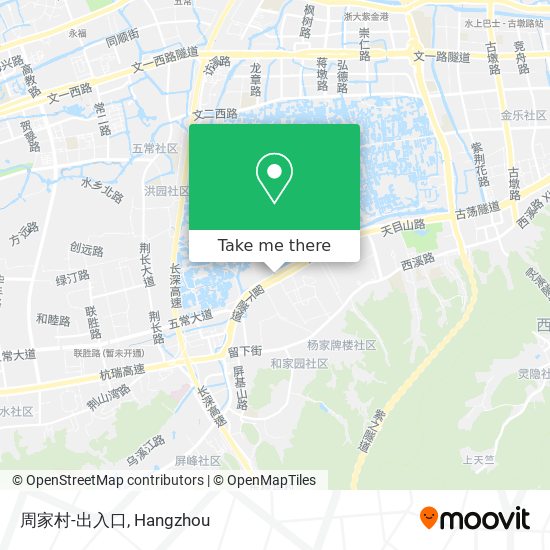 周家村-出入口 map