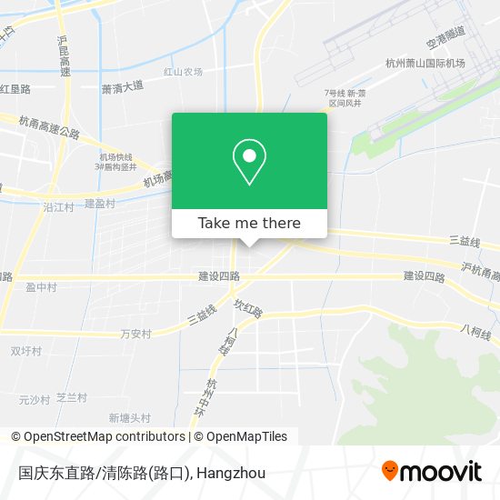 国庆东直路/清陈路(路口) map