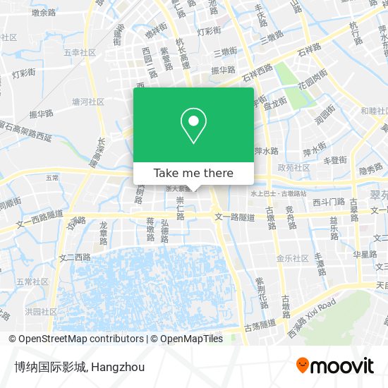 博纳国际影城 map