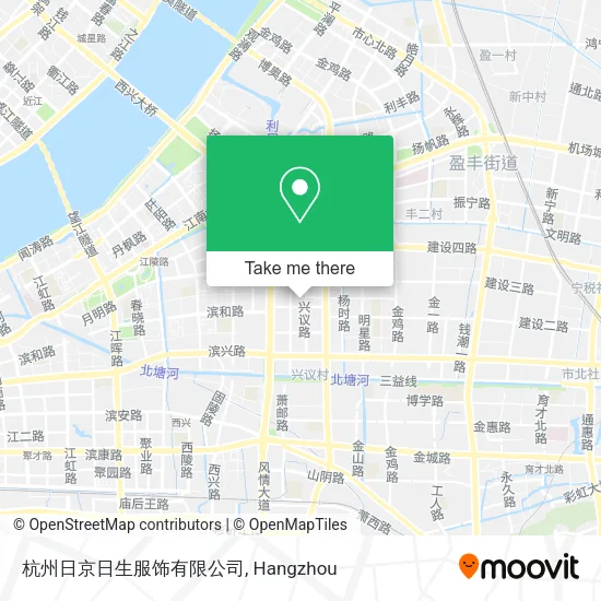杭州日京日生服饰有限公司 map