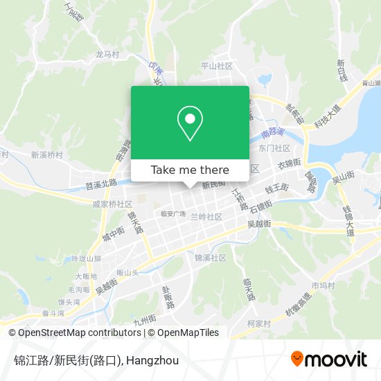 锦江路/新民街(路口) map
