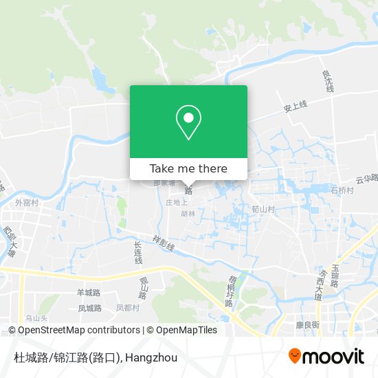 杜城路/锦江路(路口) map