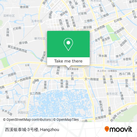西溪银泰城-3号楼 map