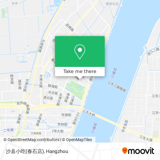 沙县小吃(春石店) map