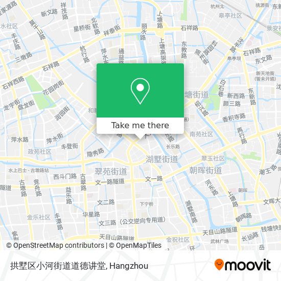 拱墅区小河街道道德讲堂 map