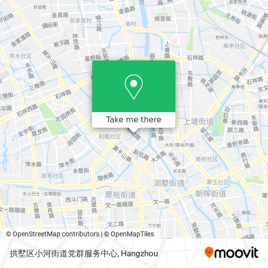 拱墅区小河街道党群服务中心 map