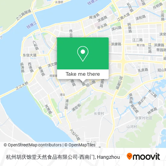 杭州胡庆馀堂天然食品有限公司-西南门 map
