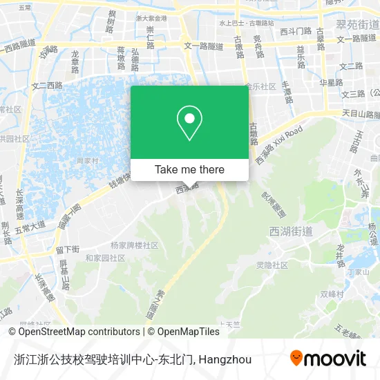 浙江浙公技校驾驶培训中心-东北门 map