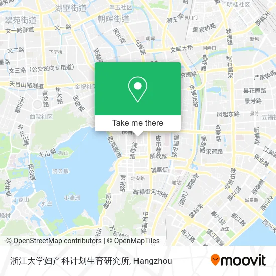 浙江大学妇产科计划生育研究所 map