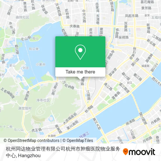 杭州同达物业管理有限公司杭州市肿瘤医院物业服务中心 map