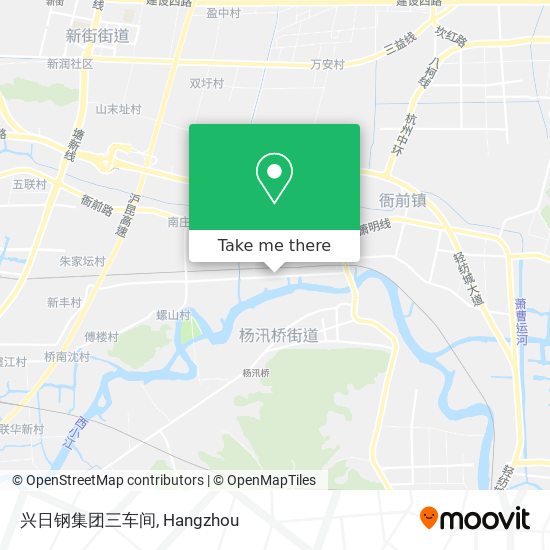 兴日钢集团三车间 map