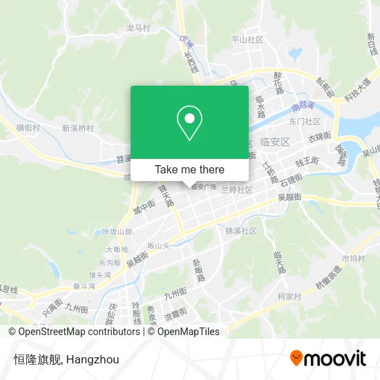 恒隆旗舰 map