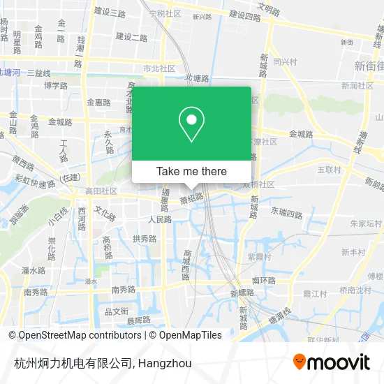 杭州炯力机电有限公司 map