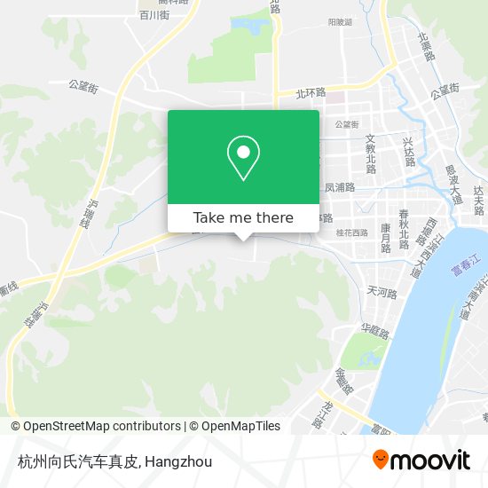 杭州向氏汽车真皮 map