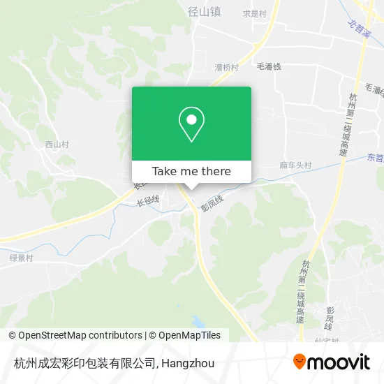 杭州成宏彩印包装有限公司 map