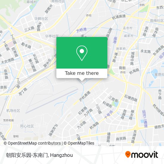 朝阳安乐园-东南门 map