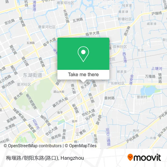 梅堰路/朝阳东路(路口) map