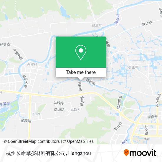 杭州长命摩擦材料有限公司 map
