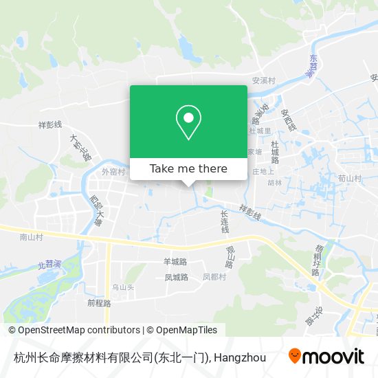 杭州长命摩擦材料有限公司(东北一门) map