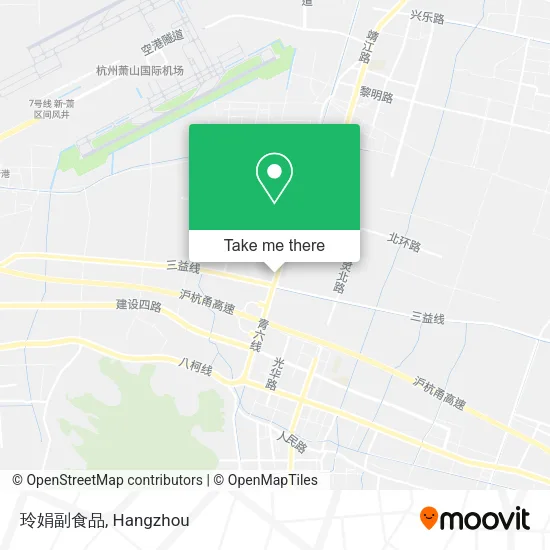 玲娟副食品 map