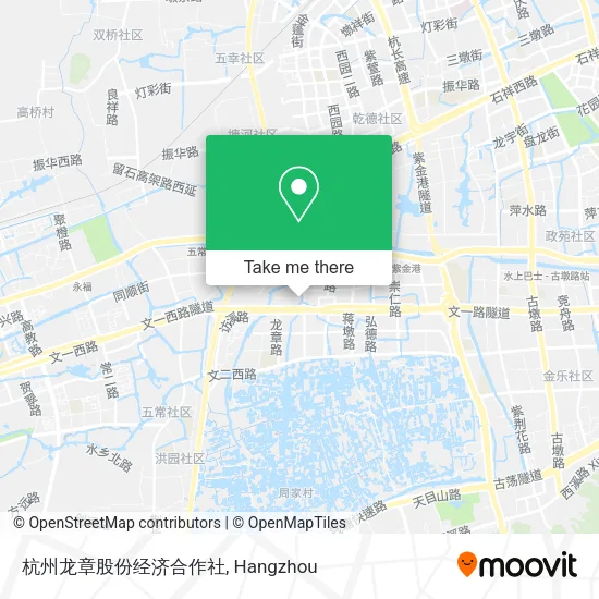 杭州龙章股份经济合作社 map