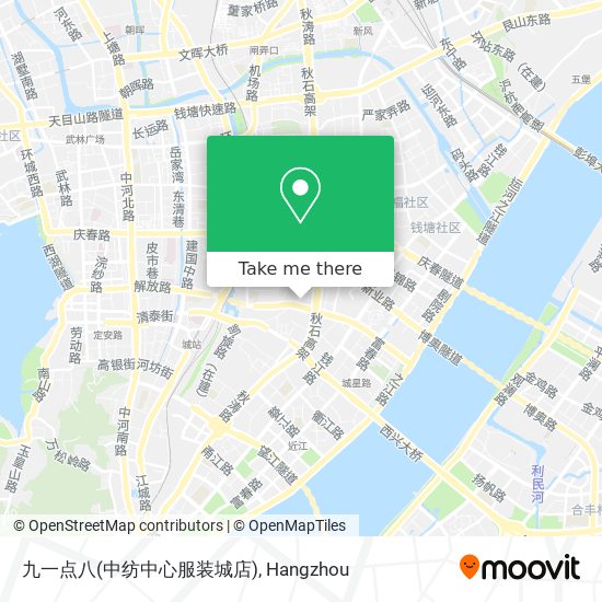 九一点八(中纺中心服装城店) map