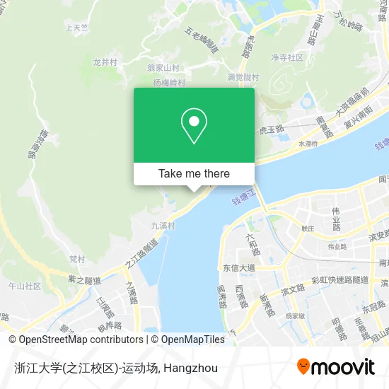 浙江大学(之江校区)-运动场 map