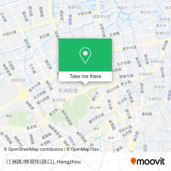 汀洲路/映荷街(路口) map