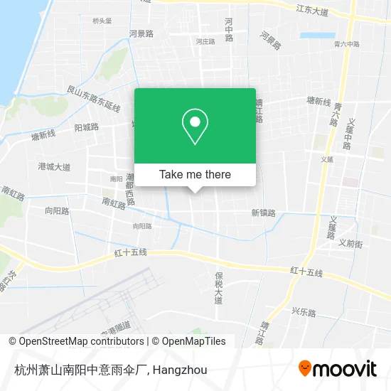 杭州萧山南阳中意雨伞厂 map
