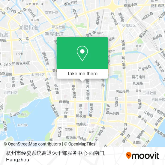 杭州市经委系统离退休干部服务中心-西南门 map