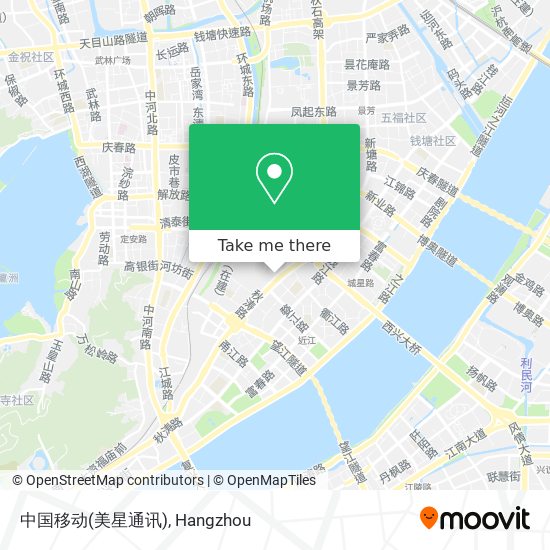 中国移动(美星通讯) map