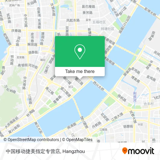 中国移动捷美指定专营店 map