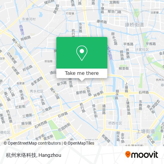 杭州米络科技 map