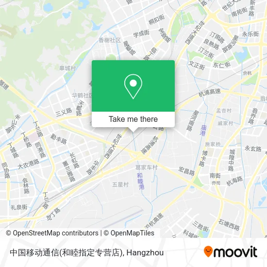 中国移动通信(和睦指定专营店) map